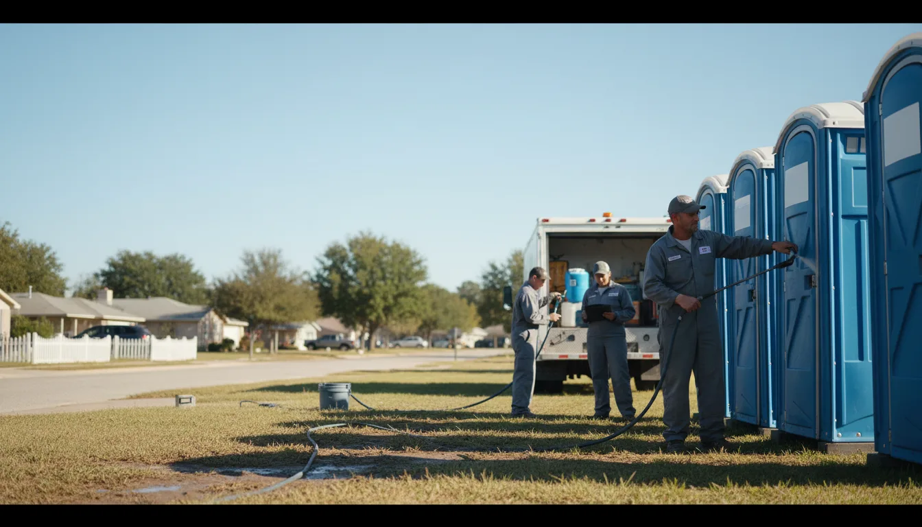 Long-Term Portable Toilet Rental in Mcconnelsville, OH near me